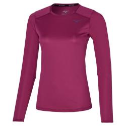 Dmske funkn triko s dlhm rukvom Mizuno Infinity 88 LS Tee magenta haze