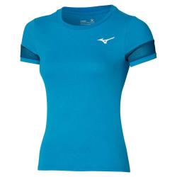 Dmske triko Mizuno Athletics Mizuno Tee / Bluejay